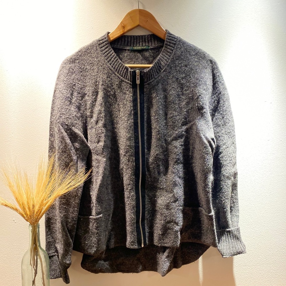 100% Wool Cardigan Sweater
